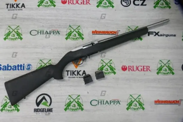 Ruger .22 Lr Hogue/Stainless