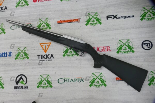 Ruger .22 Lr Hogue/Stainless - Image 4