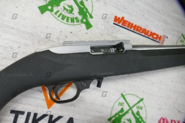Ruger .22 Lr Hogue/Stainless - Image 2